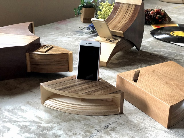 Clappin Jam Wood」POP-UP アンプラグドでエコなウッド・ホーン